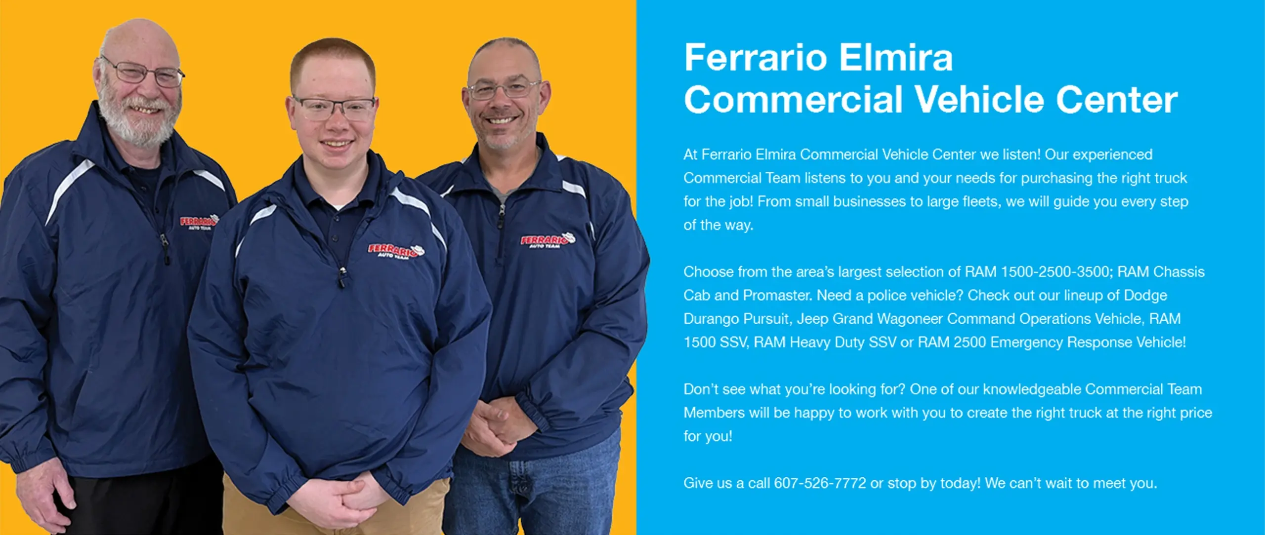 Commercial Vehicle Center | Ferrario Elmira